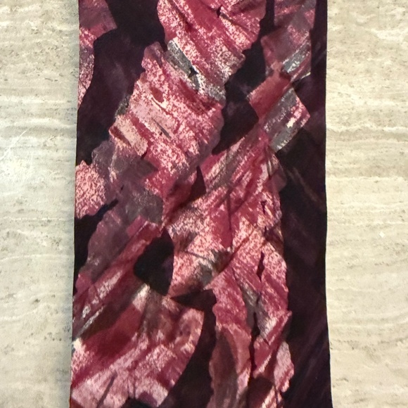 CARLO PALAZZI Couture Men's Silk Necktie Designer Extra Long 62" - Picture 6 of 12